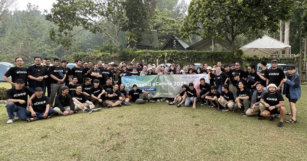 Langkah eCentrix Mengedepankan Team Building dalam Kegiatan Outbound 2023